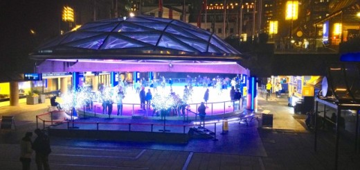 Robson Square Ice Skating